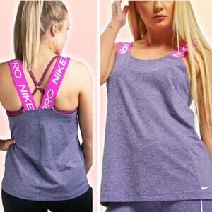 NIKE Pro Dri-Fit Intertwist Training Tank Sz Small